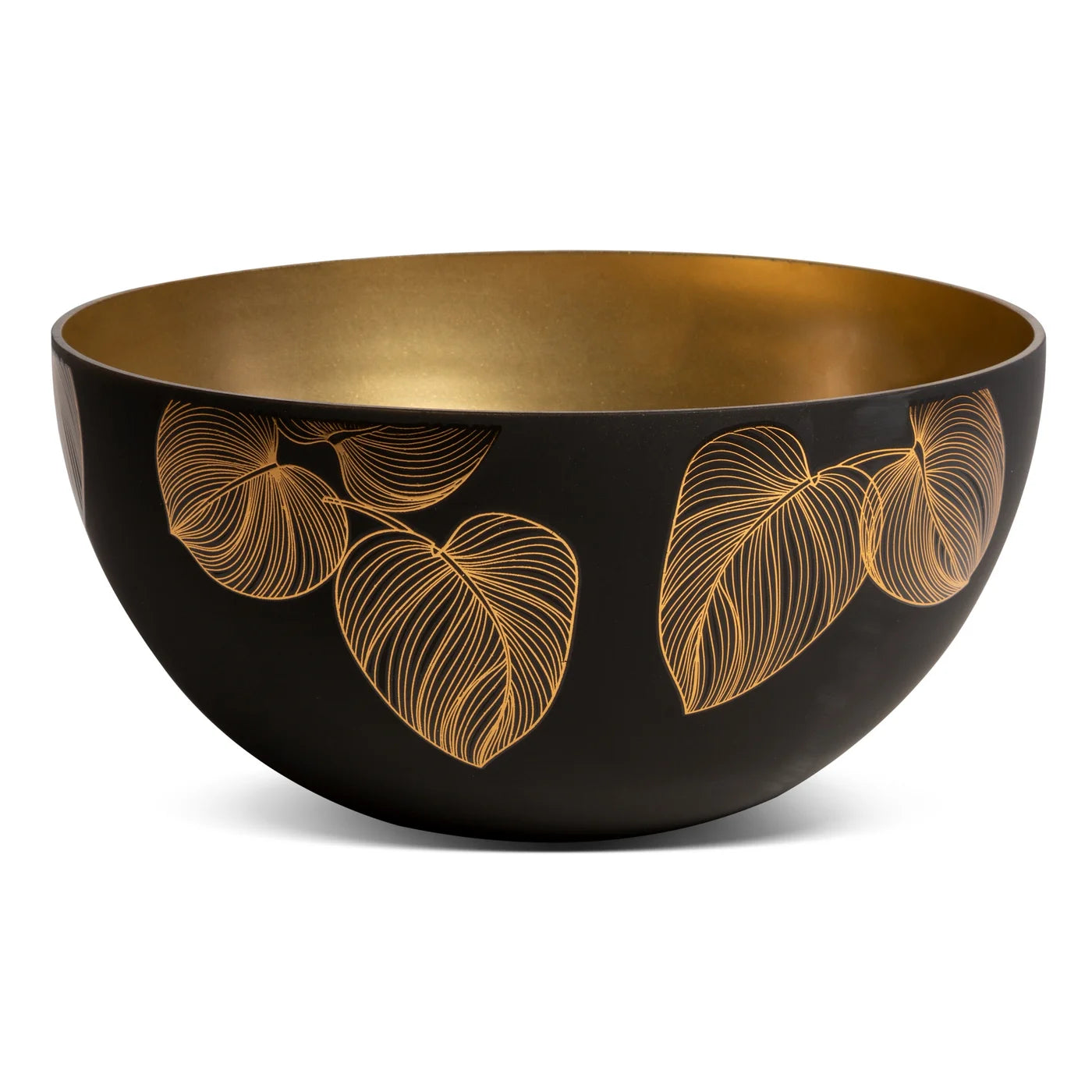 LIMITED COLLECTION VICTORIA decorative bowl with gold leaf motif