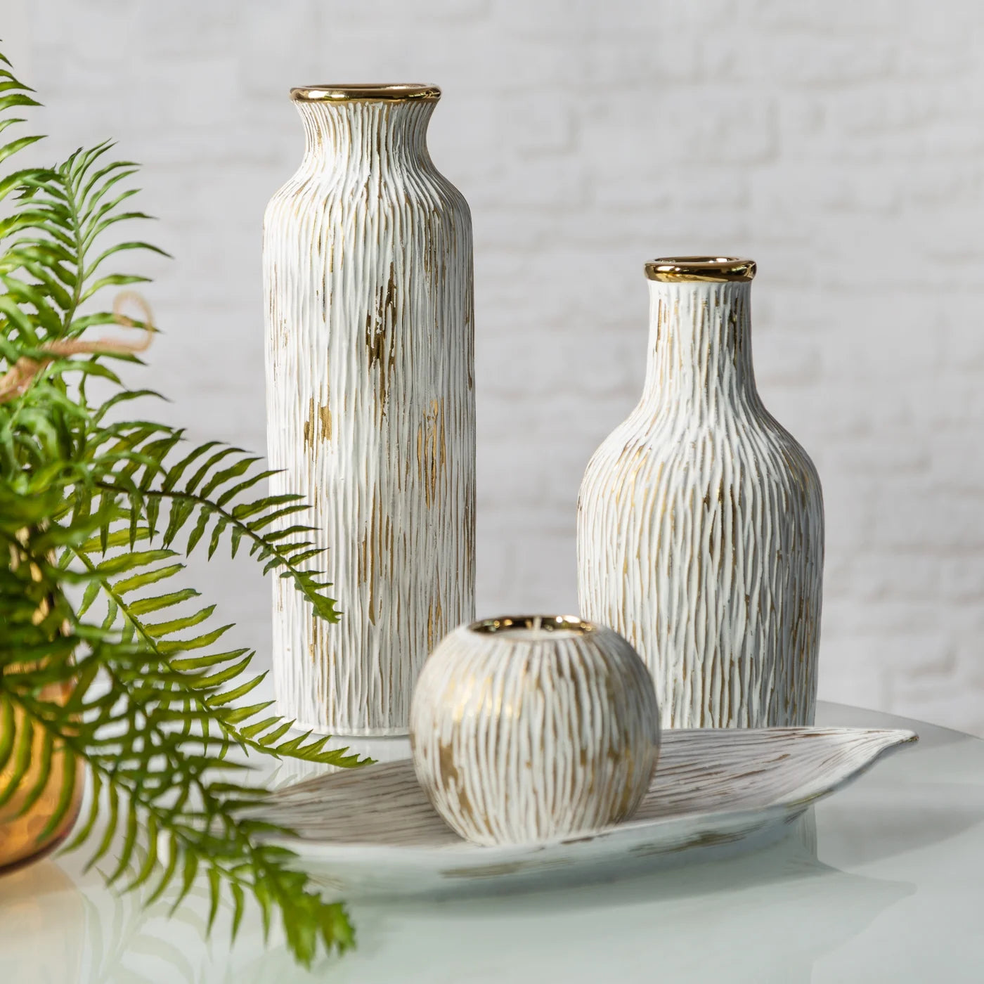 ANISA ceramic vase